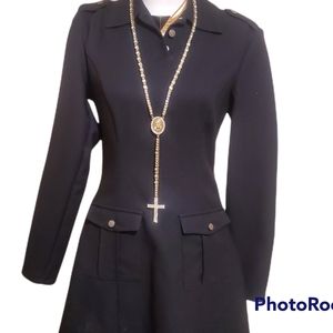 NWOT: Large "Diamonds 💎 and Gold" 👑 Rosary-Type📿 Necklace. Sparkly!